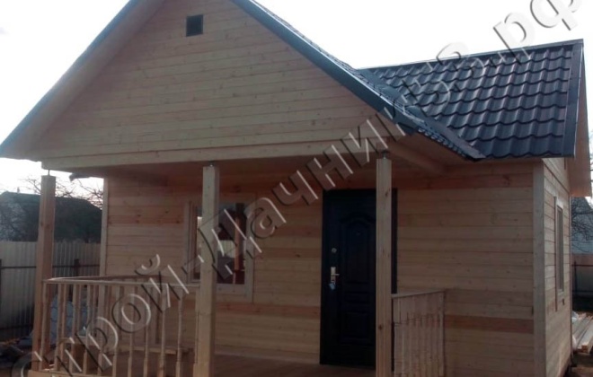 4 Брусовой дом ОД-2, 6×4, 32 м², Тверская область, Город Кимры (1)